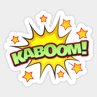KABOOM! Sticker